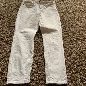 Lucky Brand sz 6 white Capri jeans